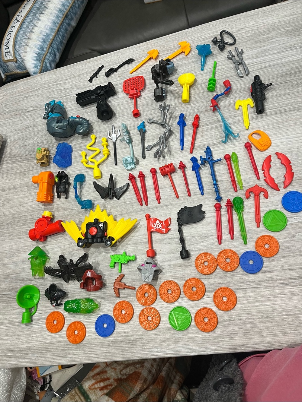 Lot Of Miscellaneous Fisher Price  Accessories And Other Toys